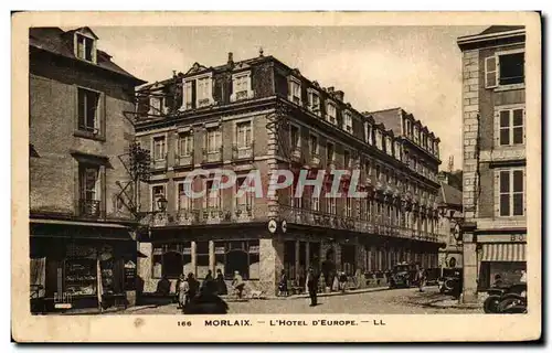 Cartes postales Morlaix L&#39Hotel D&#39Europe