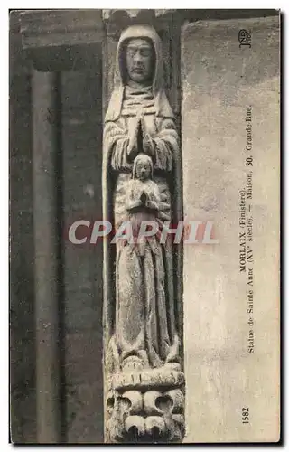 Cartes postales Morlaix Statue de Sainte Anne