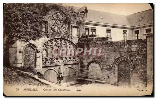 Ansichtskarte AK Morlaix Couvent des Carmelites