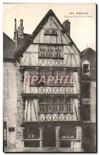 Cartes postales Morlaix Maison de la Reine Anne