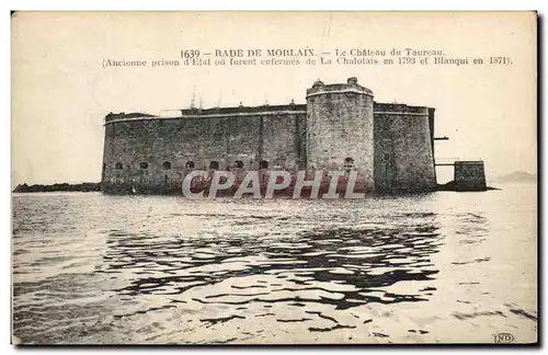 Cartes postales Rade De Morlaix Le Chateau Du Taureau