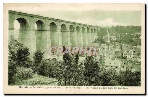 Cartes postales Morlaix Le viaduc