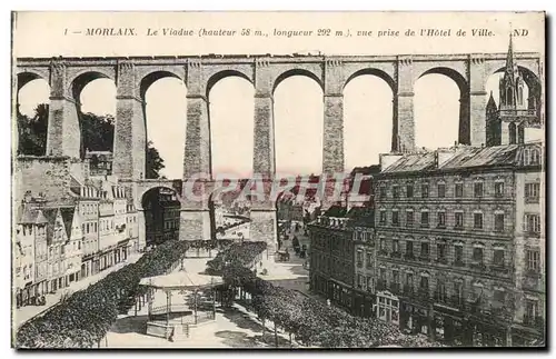 Cartes postales Rade Le viaduc vue Prise De l'Hotel De Ville