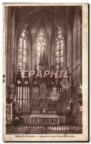 Cartes postales Morlaix chapelle De Notre Dame De La Salette