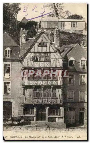 Ansichtskarte AK Morlaix La Maison Dite de la Reine Anne