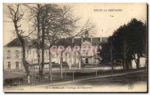 Cartes postales Morlaix College des Garcons