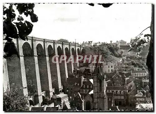 Cartes postales moderne Ecole Notre Dame de Lourdes Morlaix Vue Sur la Ville