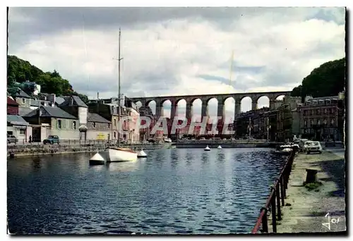 Cartes postales moderne Le Bretagne En Couleurs Morlaix Le Viaduc