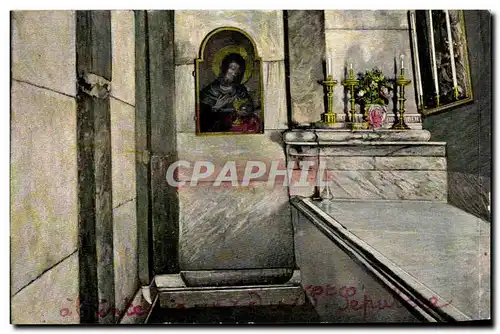 Cartes postales Jerusalem Interieur Du St Sepulcre