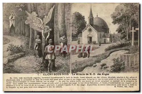 Cartes postales Clichy Sous Bois Le Miracle De ND Des Anges