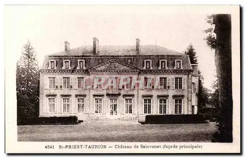 Cartes postales St Priest Taurion Chateua de Salevanet