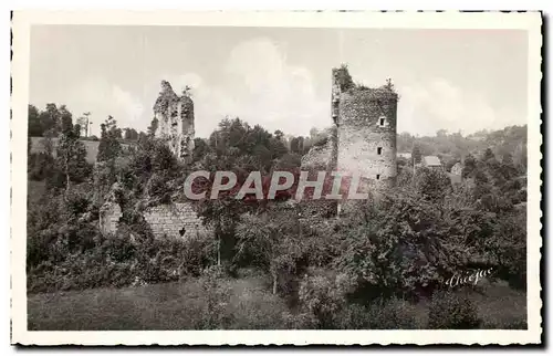 Cartes postales moderne Bonnat Ruines de Malval
