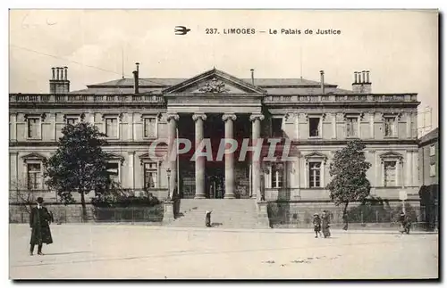 Cartes postales Limoges Le Palais de Justice