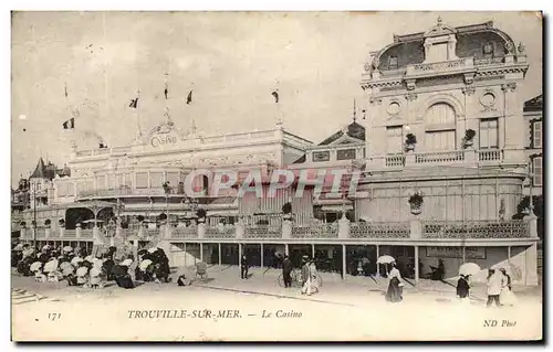 Cartes postales Trouville Sur Mer Le Casino