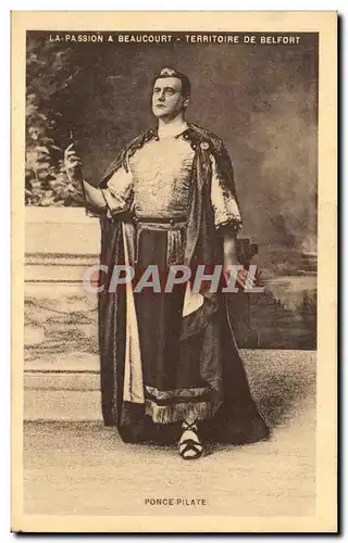 Ansichtskarte AK La Passion A Beaucourt Territoire De Belfort Ponce Pilate