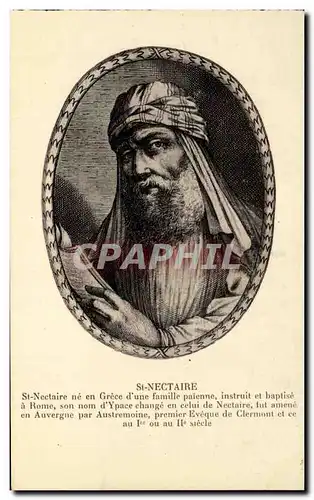 Cartes postales St Nectaire e En Grece d'Une Famile Paienne Instruit Et Baptise