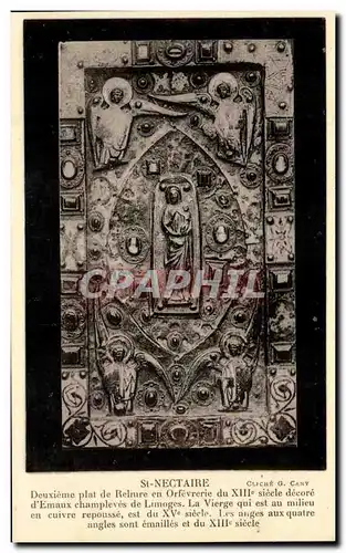 Cartes postales St Nectaire Deuxieme Plat De Relieur en orfevrie