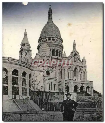 Cartes postales Paris Sacre Coeur Montmartre