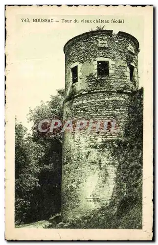 Cartes postales moderne Boussac Tour du Vieux chateau feodal