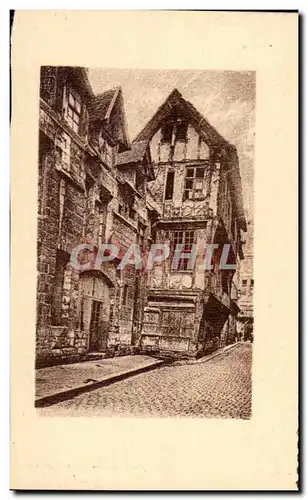 Ansichtskarte AK Rouen Vieille Maison rue Saint Romain