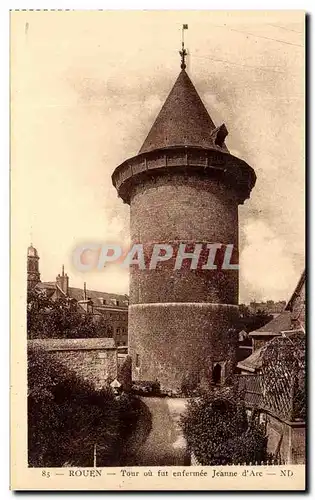 Cartes postales Rouen Tour ou fut enfermee Jeanne d&#39Arc