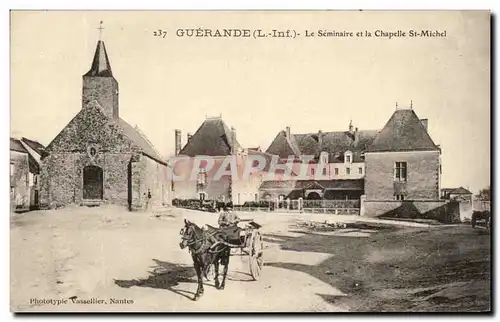 Cartes postales Guerande Le Seminaire et la Chapelle St Michel