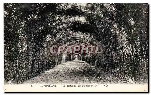 Cartes postales Compiegne Le Berceau de napoleon 1er