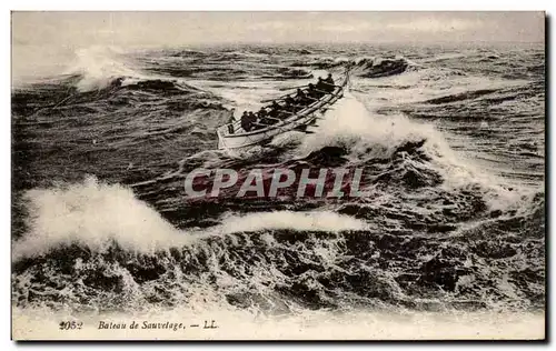 Cartes postales Bateau de Sauvetage