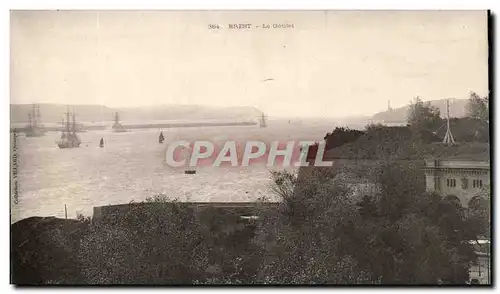 Cartes postales Brest Le Goulet Bateaux