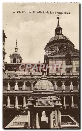 Cartes postales El Escorial Patio De Los Evangelistas