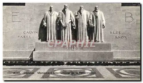 Ansichtskarte AK Geneve Monument International de la Reformation
