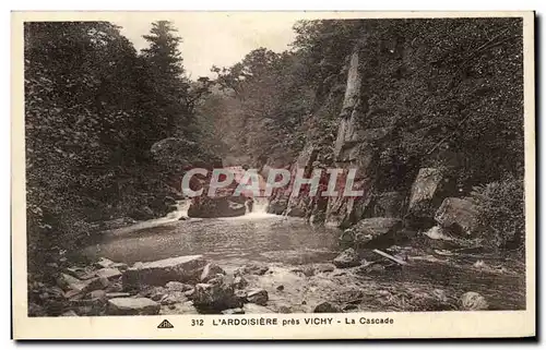 Ansichtskarte AK L&#39Ardoisiere Pres Vichy La Cascade