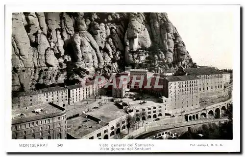 Cartes postales Montserrat Vista Generale Del Santuario Vista General Des Santuari