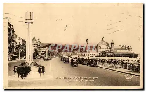 Cartes postales Nice Promenade Des Anglais Et Jetee Promenade