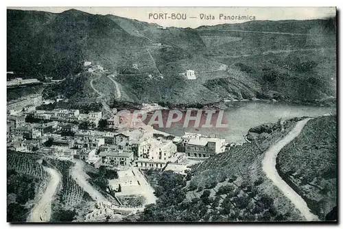 Cartes postales Port Bou Vista Panoramica