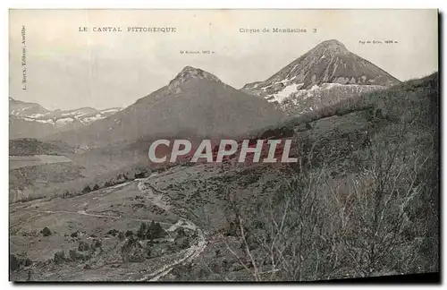 Ansichtskarte AK Le Cantal Pittoresque Cirque de Mandailles