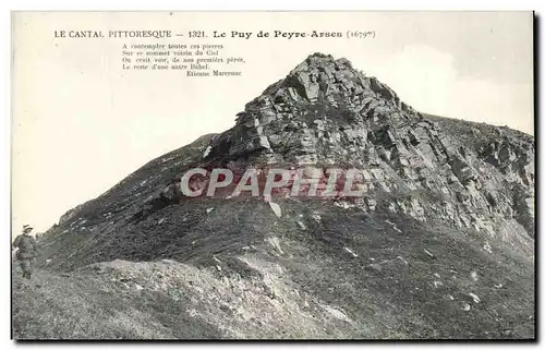 Cartes postales Le Cantal Pittoresque Le Puy De Peyre Arses