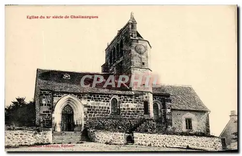 Cartes postales Eglise du 11eme Siecle de Chalinargues