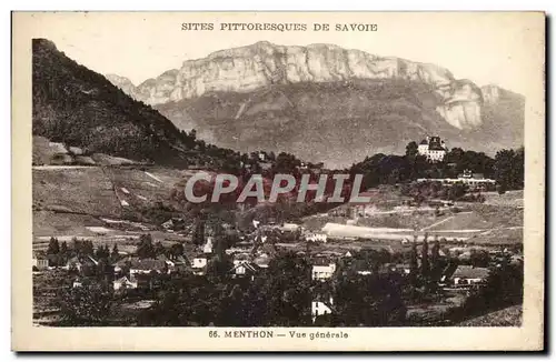 Cartes postales Menthon Vue Generale