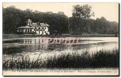 Ansichtskarte AK Foret De Compiegne Les Etangs de Saint Pierre