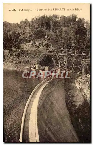 Cartes postales L&#39Auvergne Barrage des Essarts sur la Rhue