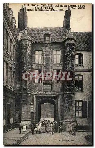 Cartes postales Calais Hotel de Guise Enfants