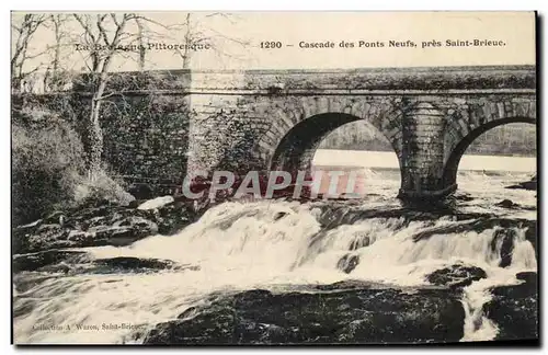 Cartes postales Cascade des Ponts Neufs pres Saint Brieuc