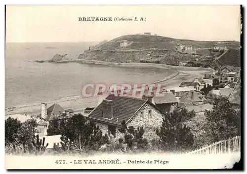 Ansichtskarte AK Bretagne Le Val Andre Pointe de Plegu