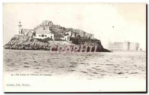 Cartes postales Ile Loiiet et Chateau du Taureau