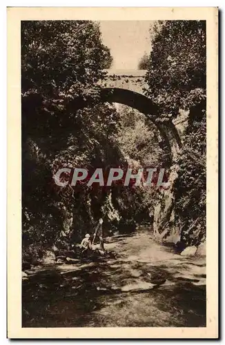 Cartes postales Environs de Nantua Izernore Pont d'enfer