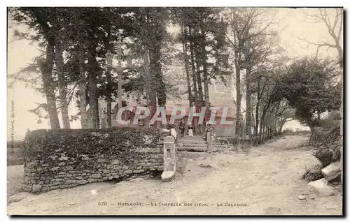 Cartes postales Huelgoat La Chapelle Des Cieux Le Calvaire Enfants