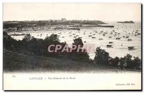 Cartes postales Cancale Vue Generale de la Houte