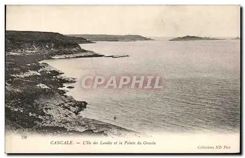 Cartes postales Cancale L&#39Iie des Landes et la Pointe du Grouin