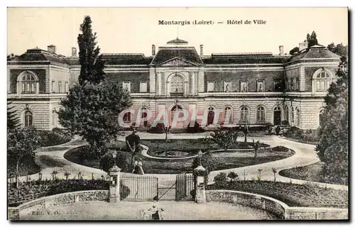 Cartes postales Montargis Hotel de Ville